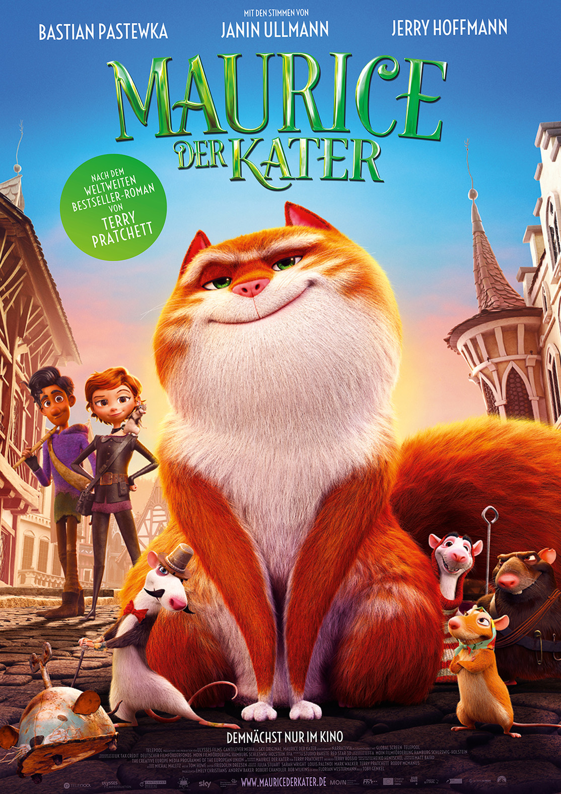 Terry Pratchetts orangefarbener Kater startete am 9. Februar in den deutschen Kinos. Produziert wurde der Animationsfilm federführend von Ulysses Films aus Hamburg. | MOIN Filmförderung
